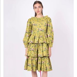 NWT Batsheva x Laura Ashley Dress
